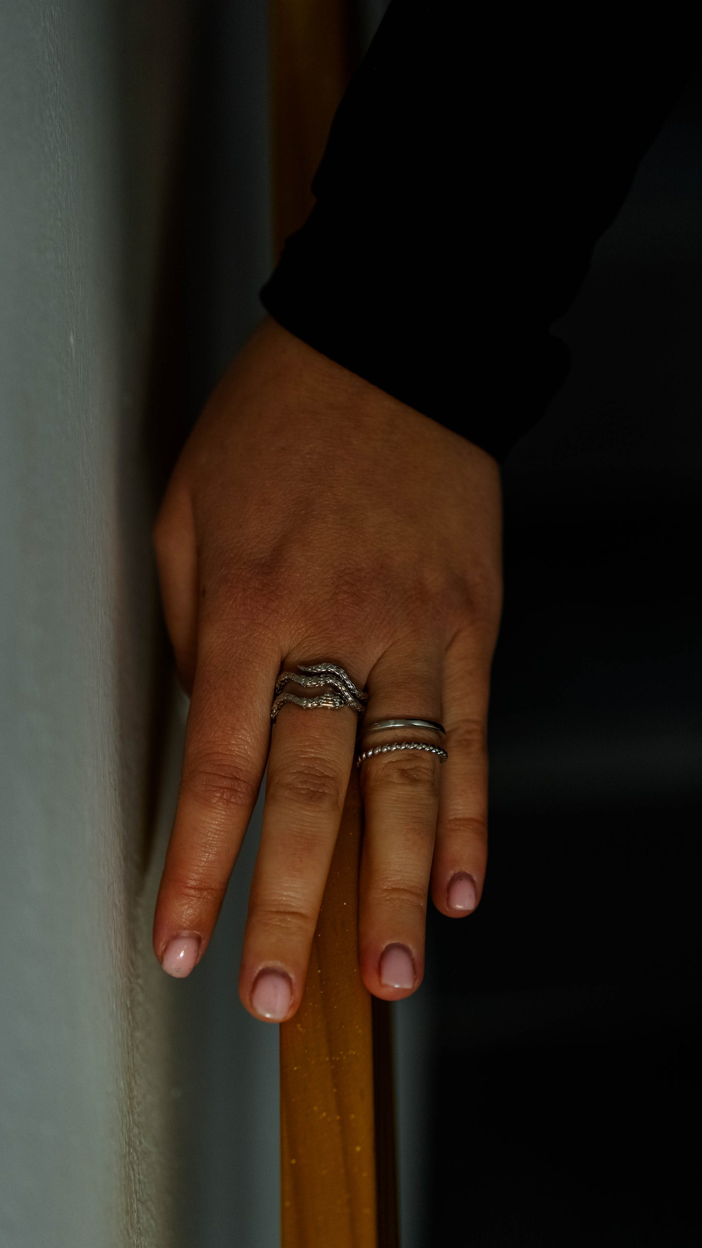 Anillo Serpiente Plata