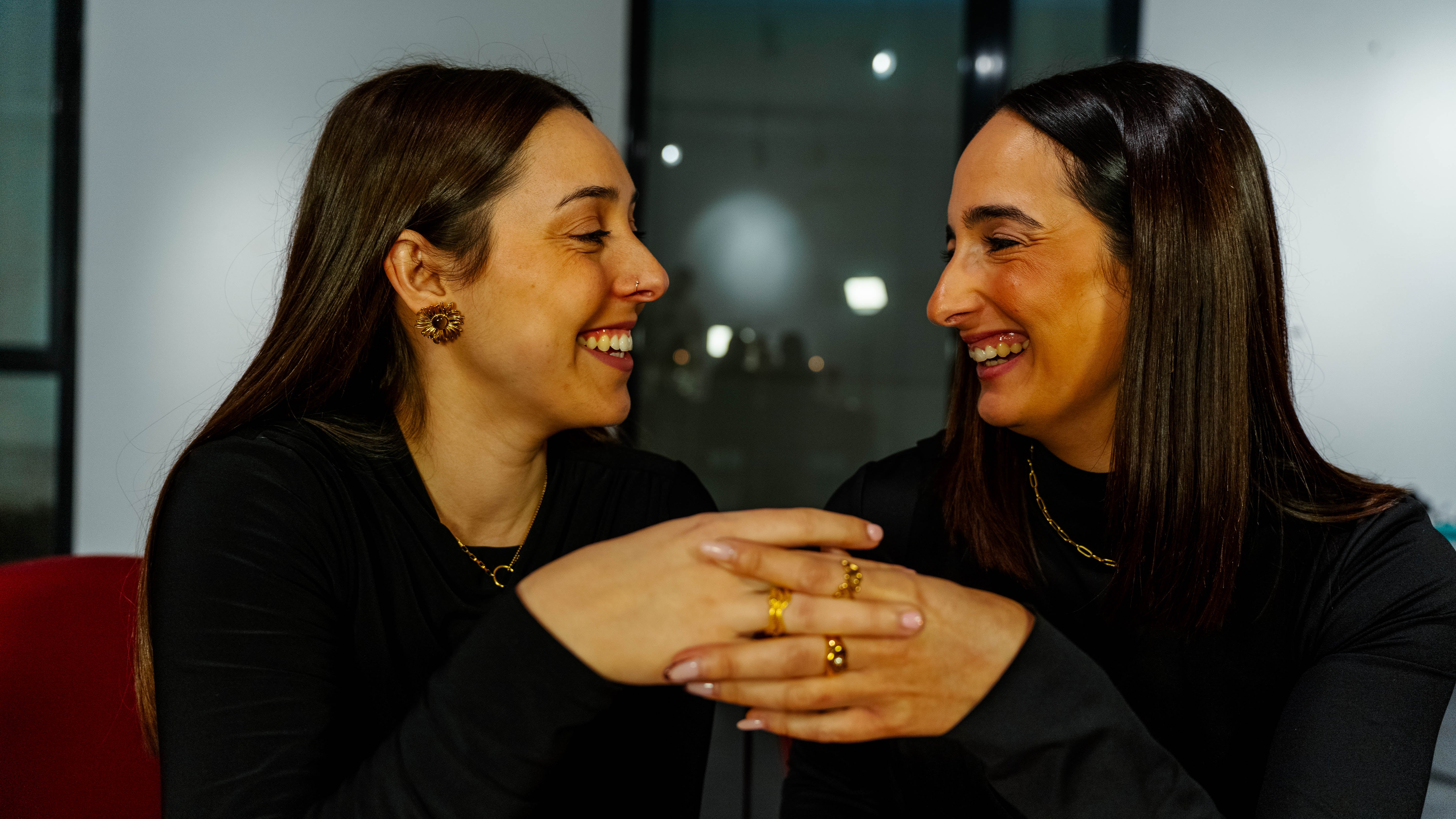 Collar Dual Acero Baño Oro