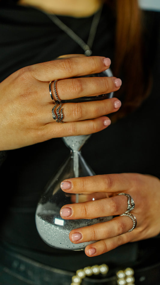 Anillo Serpiente Plata