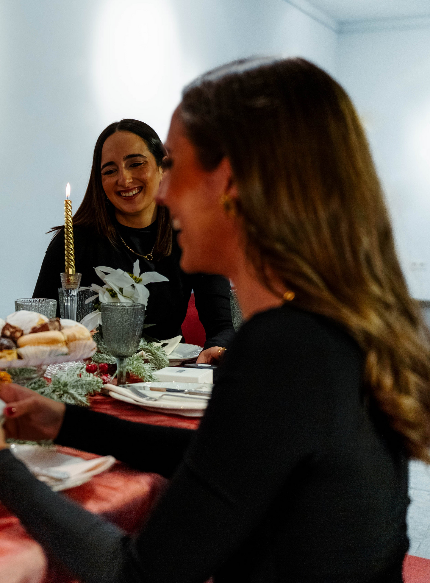 Collar Dual Acero Baño Oro