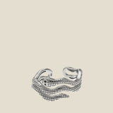 Anillo Serpiente Plata