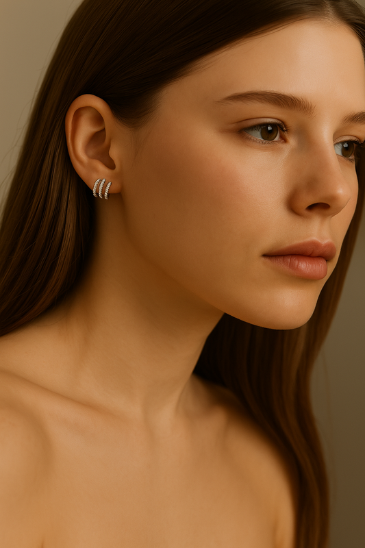 Pendientes "Doble Espiral"
