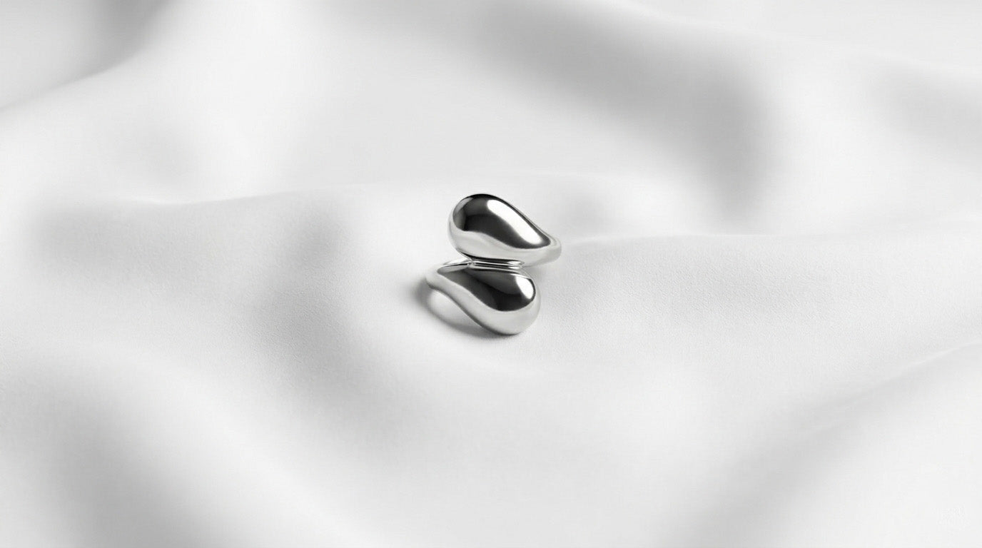 Anillo Gota Acero