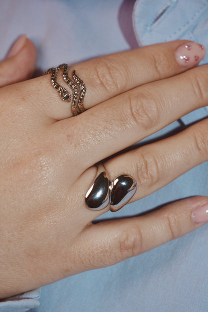 Anillo Gota Acero