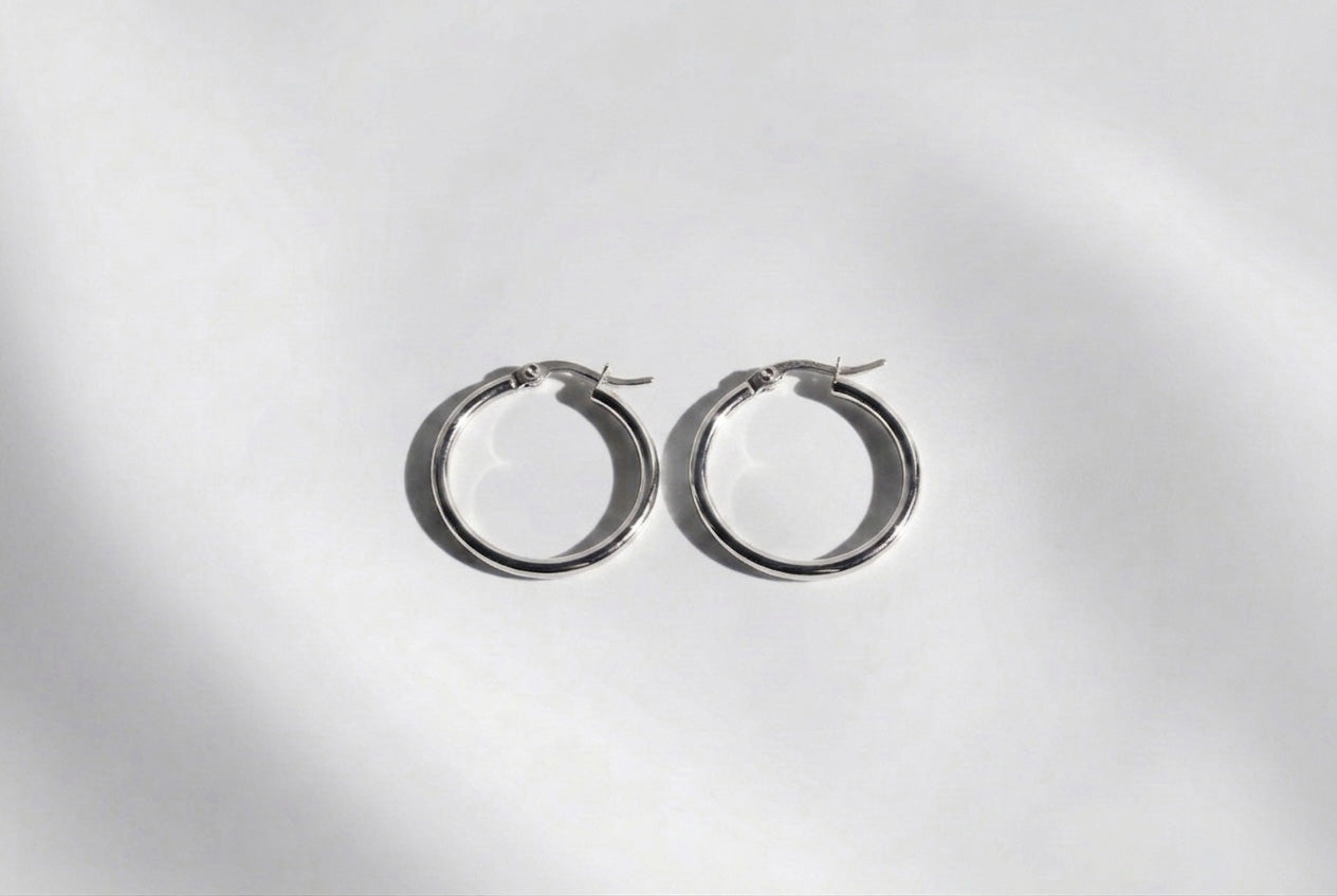 Pendientes Aro Zoe Acero