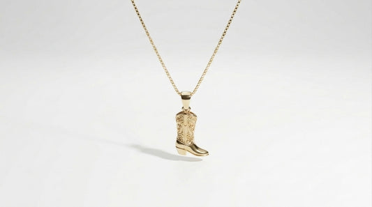 Collar Golden Cowgirl Acero Baño Oro