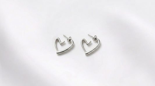 Pendientes Corazón Acero